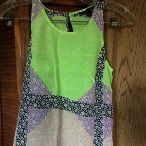 J Crew sleeveless shirt